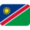 Namibia emoji on Twitter